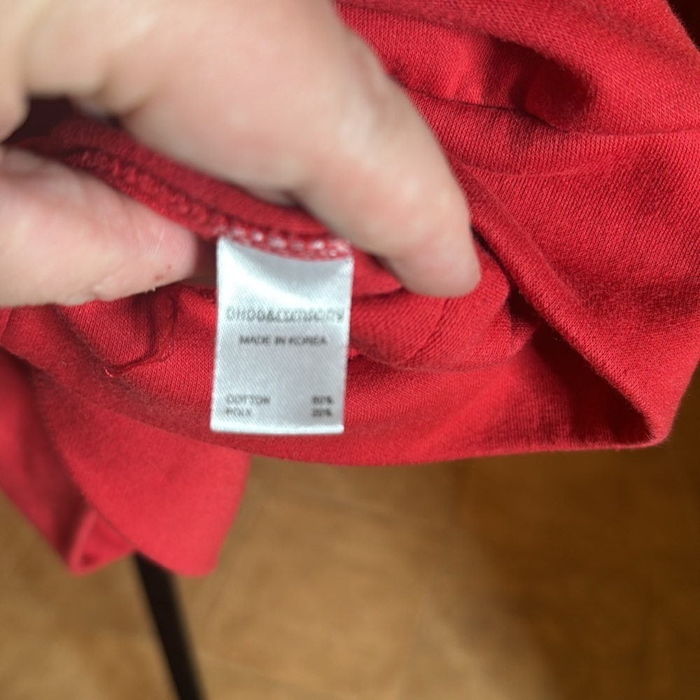 Ohoo Red Sleeveless Hoodie Tank Top Men’s Large Muscle Gym Athleisure Pullover - Picture 7 of 9